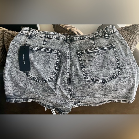 PLUS SIZE BLACK WASH SKORT SIZE 1X & 2X - Picture 4 of 4